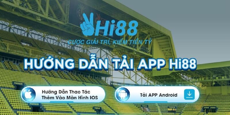 Giao diện ứng dụng Hi88 hiện đại, bắt mắt